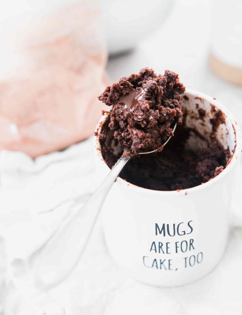 chocolate mug cake recipe photos tablefortwoblog 4